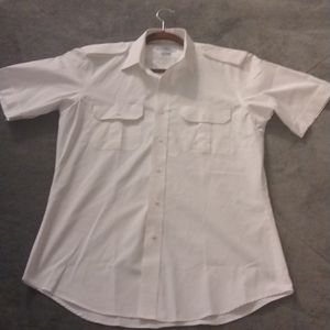 Pilot white dress shirt Size 161/2